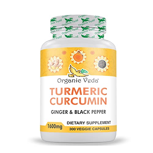 Organic Turmeric Ginger Capsules for Joint Support