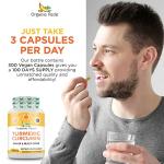 Organic Turmeric Ginger Capsules for Joint Support