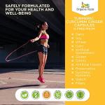 Organic Turmeric Ginger Capsules for Joint Support