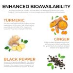 Organic Turmeric Curcumin with Black Pepper Capsules