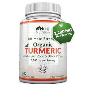 Organic Turmeric Ginger with Black Pepper Capsules