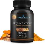 Organic Turmeric Curcumin with Black Pepper 90 Caps