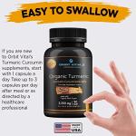 Organic Turmeric Curcumin with Black Pepper 90 Caps