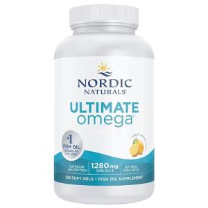 Nordic Naturals Ultimate Omega-3 Lemon Flavor 120 Softgels