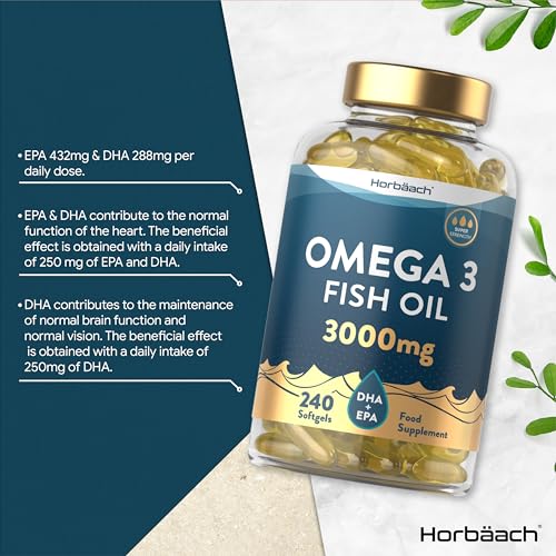 Super Strength Omega 3 Fish Oil 3000mg