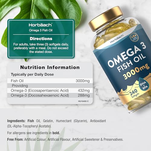Super Strength Omega 3 Fish Oil 3000mg