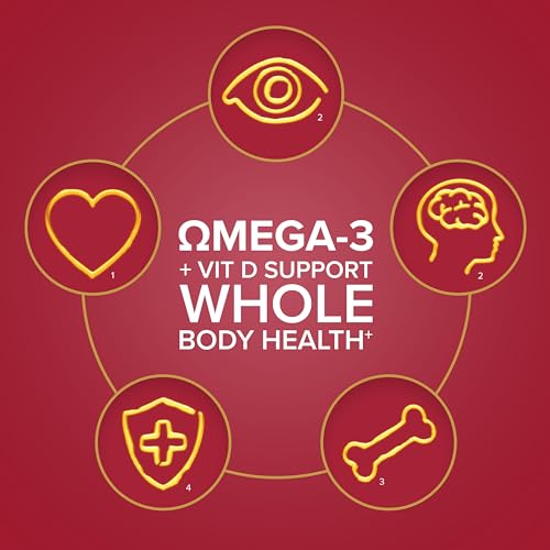 Max Strength Omega-3 Fish Oil + Vitamin D