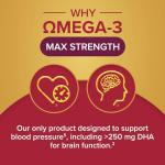 Max Strength Omega-3 Fish Oil + Vitamin D