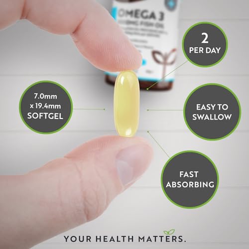 Omega 3 Fish Oil 2000 mg - 240 SoftGels