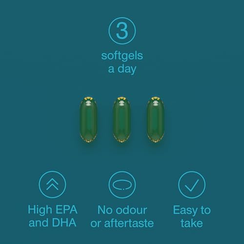High Strength Omega 3 Fish Oil Capsules 3000mg