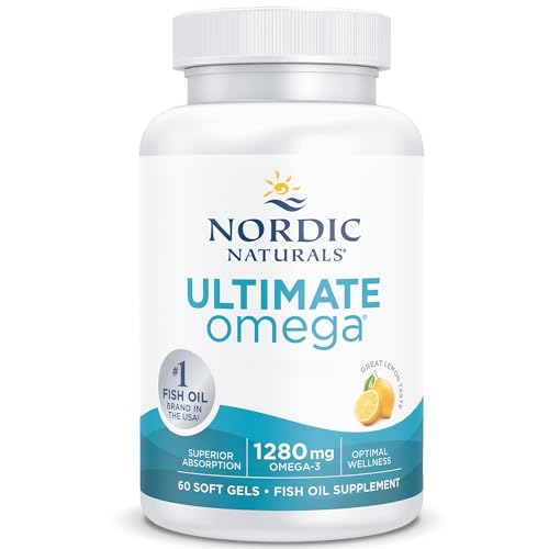 Nordic Naturals Ultimate Omega-3 Lemon Softgels 60ct