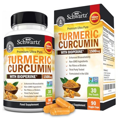 Curcumin with BioPerine - 90 Capsules Duo
