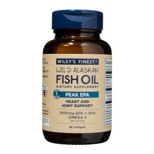 Wiley's Finest Wild Alaskan Fish Oil Softgels