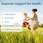 Vegan Omega 3 Algenöl Kapseln mit Astaxanthin