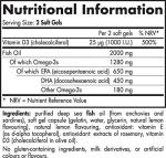 Nordic Naturals Ultimate Omega D3 Lemon Flavor 60 Count