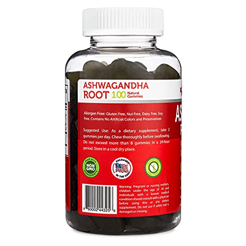 Ashwagandha Gummies Strong 1500mg - 100 Count