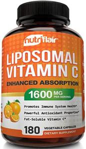 Liposomal Vitamin C 1600mg - 180 Capsules