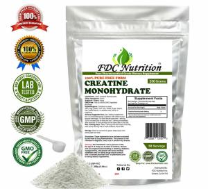 FDC Micronized Creatine Monohydrate Pure Powder