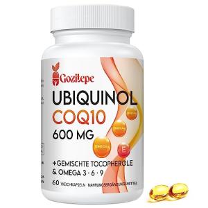 Ubiquinol CoQ10 with Omega 3, 6, 9 & E