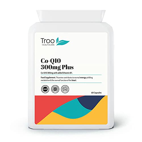 CoQ10 300mg with Vitamin B1 - 60 Capsules