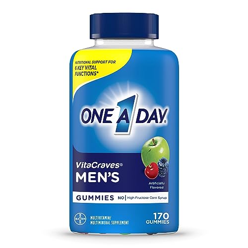 One A Day Men's Multivitamin Gummies, 170 Count