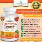 Turmeric Curcumin with Bioperine - 200 Capsules