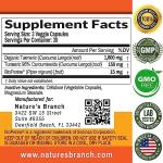 Turmeric Curcumin with Bioperine - 200 Capsules