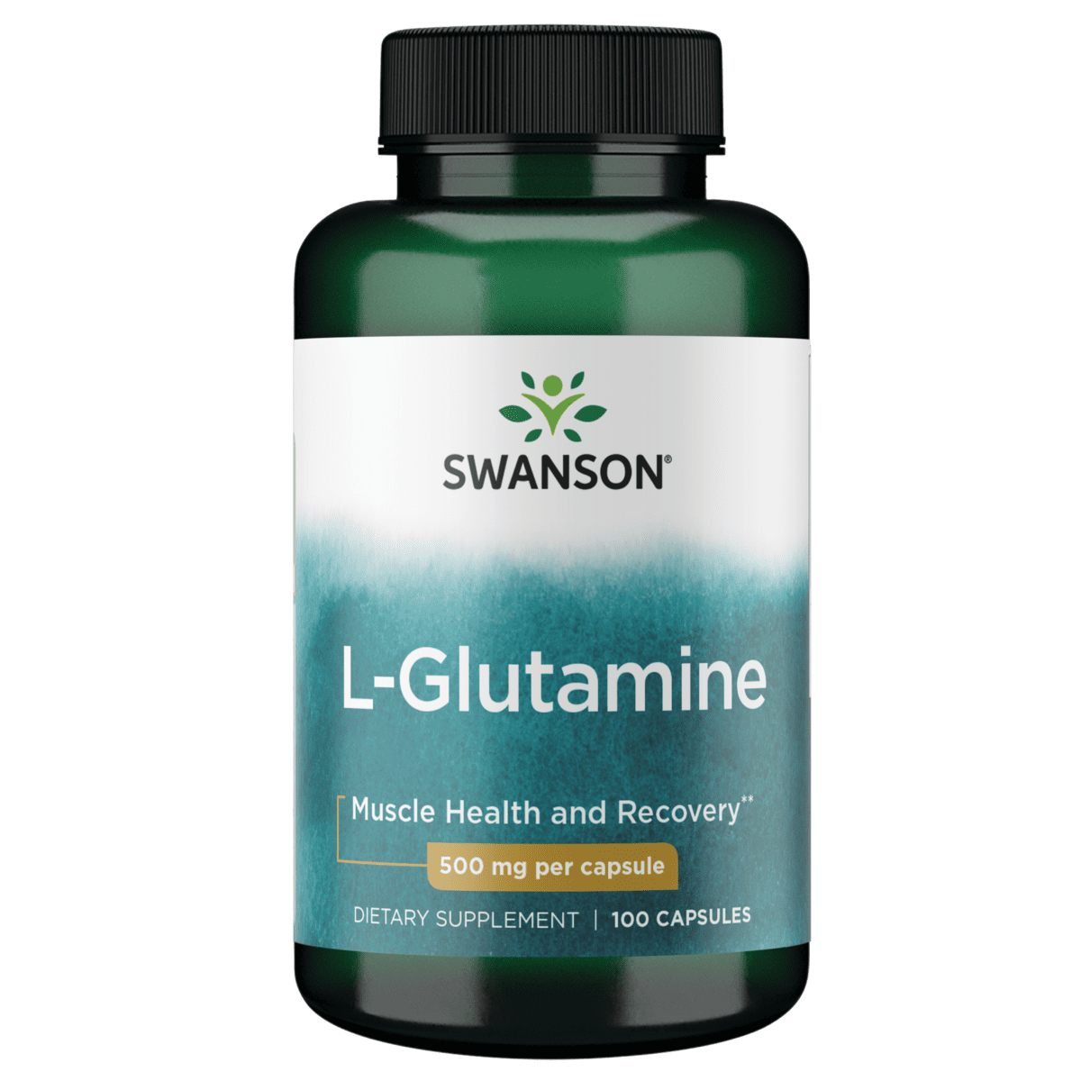 Swanson L-Glutamine 500 mg - 100 Caps