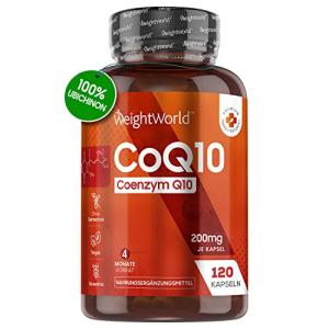 200mg Vegan CoQ10 Capsules - 120 Count