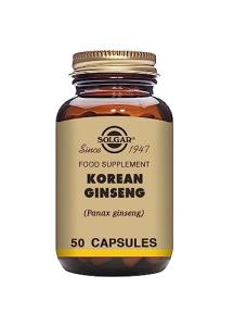 Solgar Korean Ginseng Capsules - 50 Count