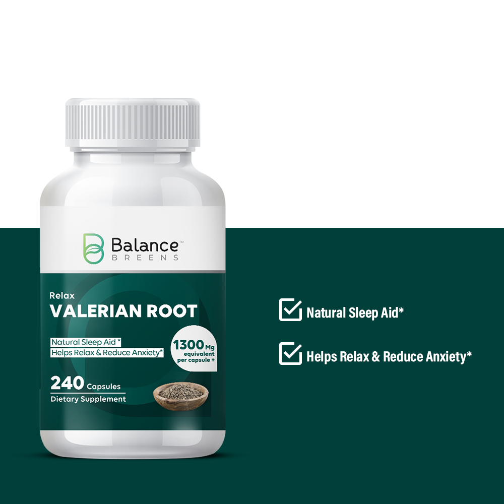 Valerian Root 1300mg Sleep Aid - 240 Capsules