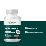 Valerian Root 1300mg Sleep Aid - 240 Capsules