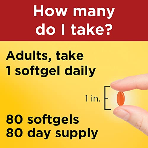 Nature Made CoQ10 200 Mg - 80 Softgels