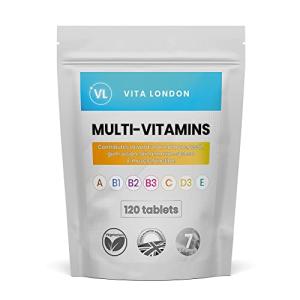 Daily Multivitamin Supplement | 120 Vegetarian Tablets