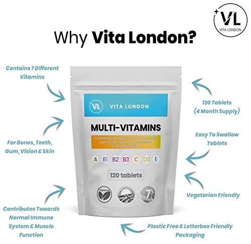 Vegetarian Multivitamin Supplement - 120 Tablets