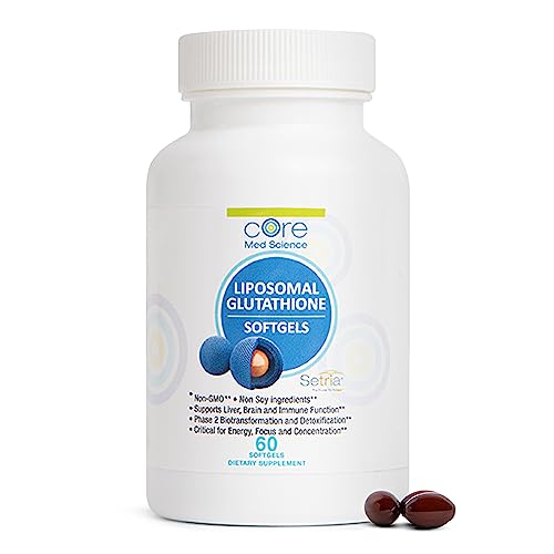 Core Med Science Liposomal Glutathione 500mg Softgels