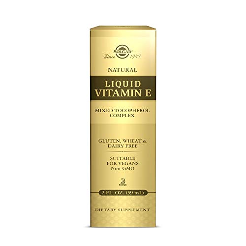 Liquid Vitamin E Drops - 2 oz Non-GMO