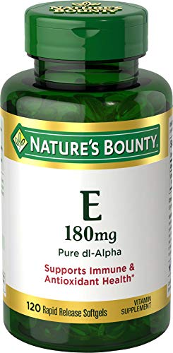 Nature's Bounty Vitamin E 180mg 120 Softgels