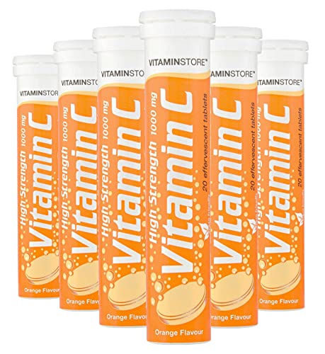 High Strength 1000mg Vitamin C Effervescent Tablets
