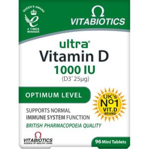 Vitabiotics Ultra Vitamin D Tablets - 96 Count