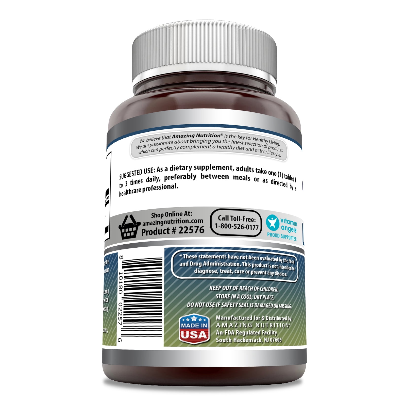 Amazing Formulas L-Glutamine 1000 Mg, 240 Tablets