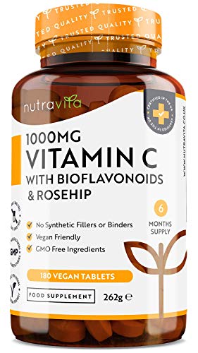 Vitamin C 1000mg with Bioflavonoids - 180 Tablets
