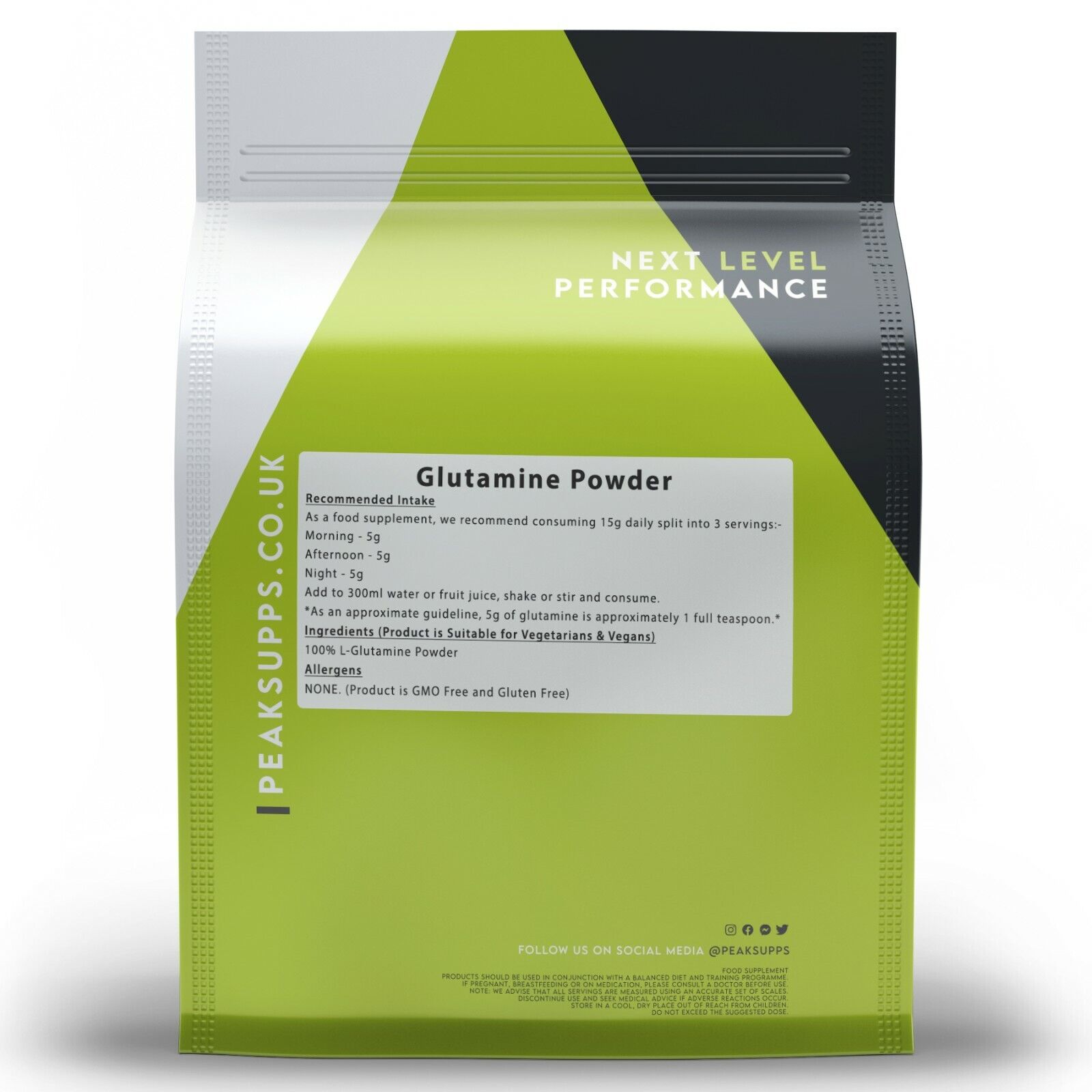 Pure L-Glutamine Powder for Muscle Recovery