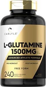 Carlyle L Glutamine Capsules 1500mg 240 Count