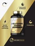 Carlyle L Glutamine Capsules 1500mg 240 Count