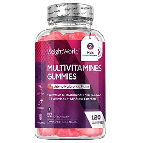 Chewable Multivitamin Gummies - 120 Count Vegan