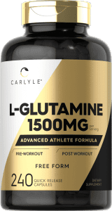 L-Glutamine 1500mg Capsules - 240 Count