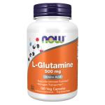 Now Foods L-Glutamine 500mg Capsules, 120 Count