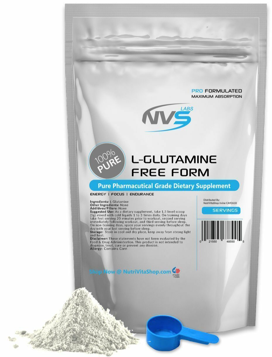 Nutricost L-Glutamine Powder 500g - 100 Servings