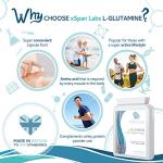 Pure L-Glutamine 500mg Vegetarian Capsules - 90 Count